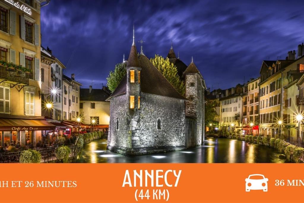 Zenbnb / Tournelles / Jardin Prive / Hyper-Centre Annemasse Bagian luar foto